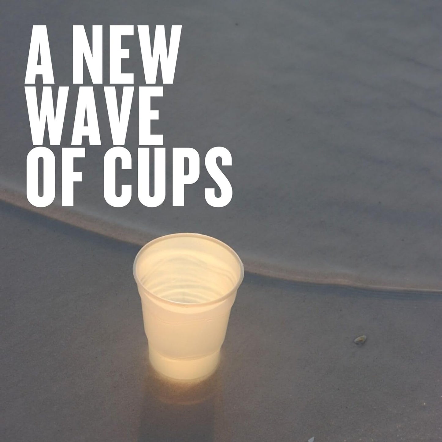 New Wave Cups™ - 16 oz PHA Home Compostable Cups, Biodegradable & Plant-Based | Eco-Friendly, Sustainable, Made in USA | Greener than PLA Disposable Cups | 30 Count