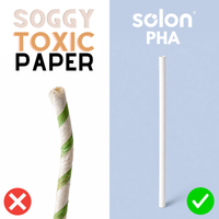 New Wave Straws - 250 count unwrapped PHA straws