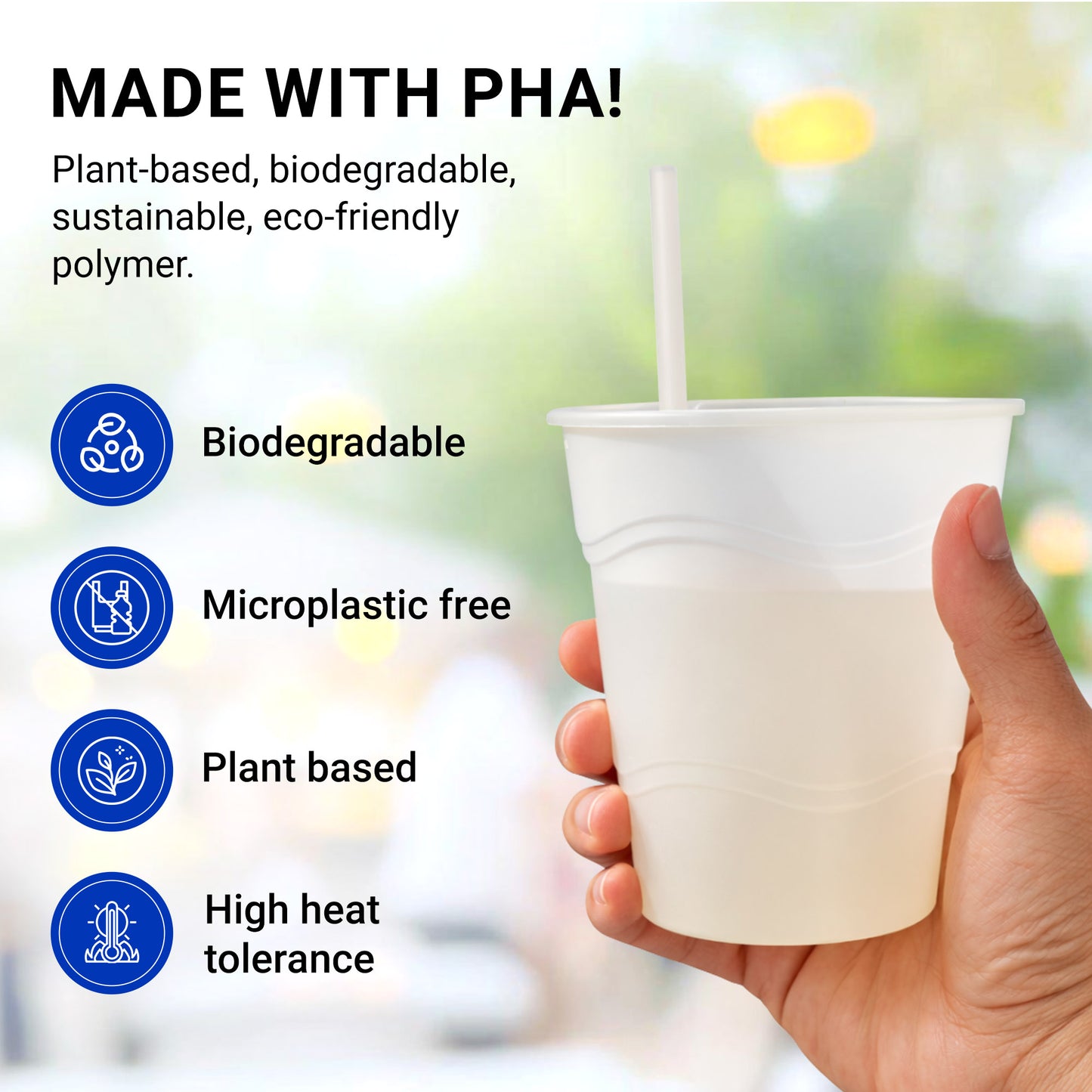 New Wave Straws - 250 count unwrapped PHA straws