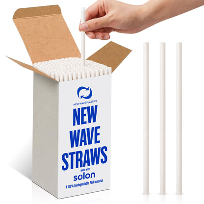 New Wave Straws - 250 count unwrapped PHA straws