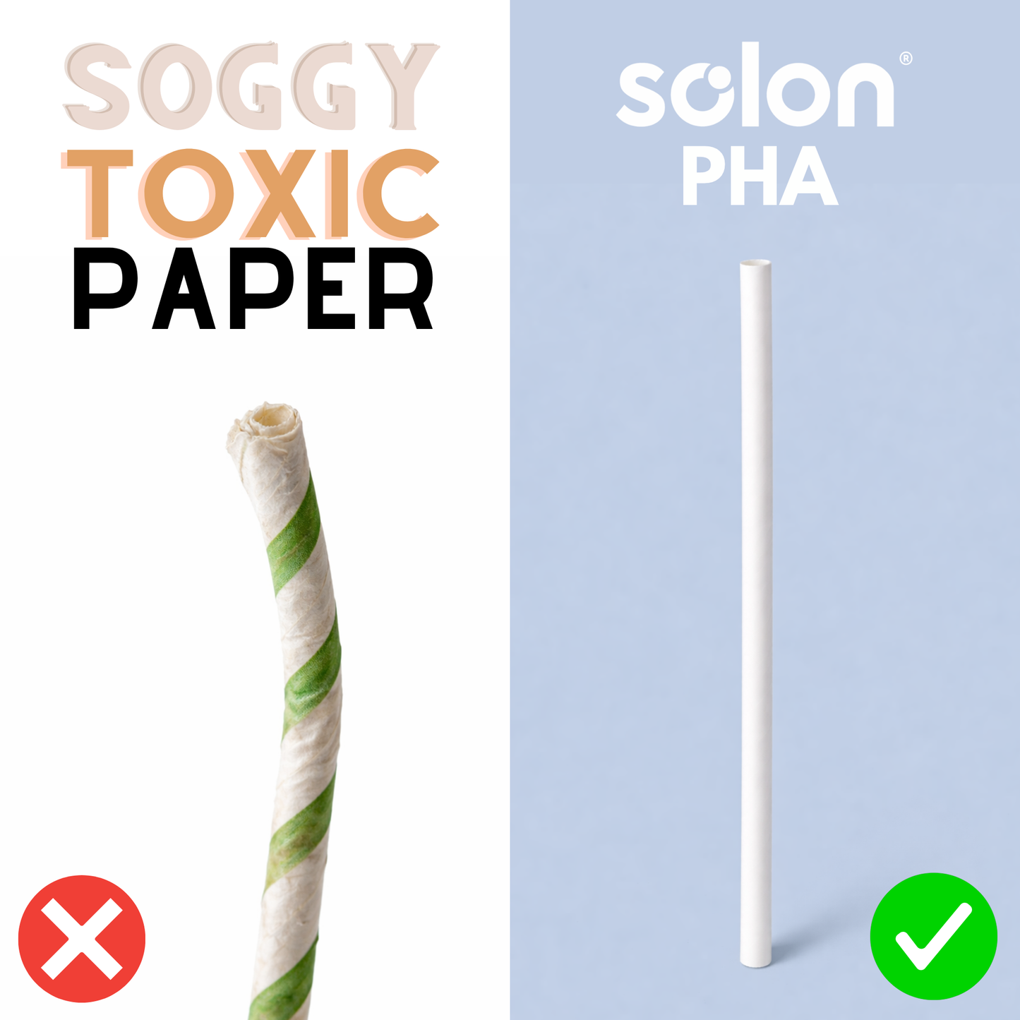 New Wave Straws - 250 count unwrapped PHA straws